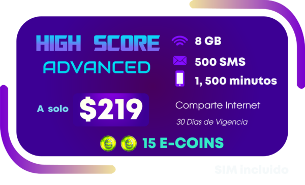 HIGH SCORE ADVANCED + SIM