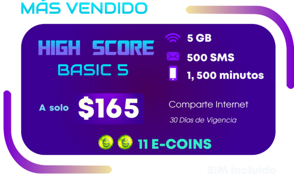 HIGH SCORE BASIC + SIM